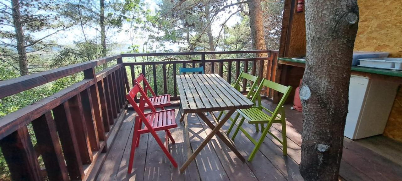Treehouses Ljubac Glamping Robinson Esterno foto